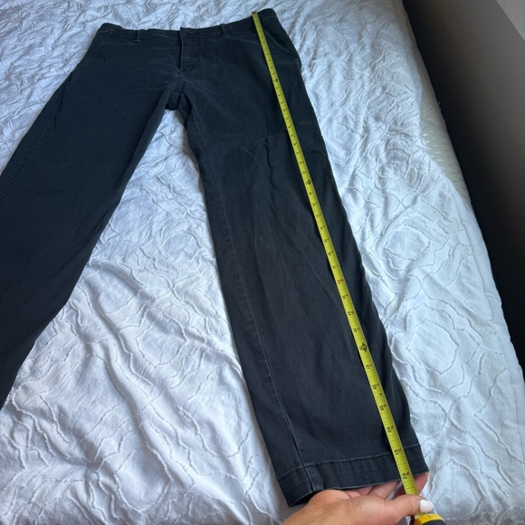 Levi's Black Chinos W34 L34 Standard Taper Cotton Pants - Picture 2 of 10